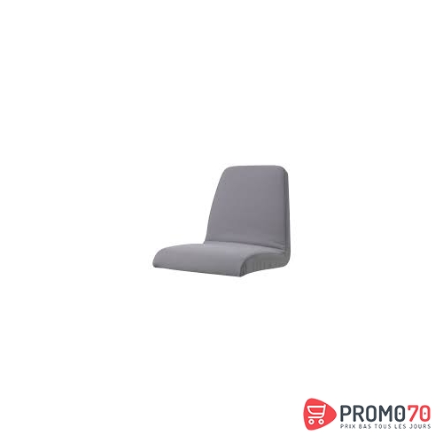 Langur housse d'assise rembourrée pour chaise junior, gris