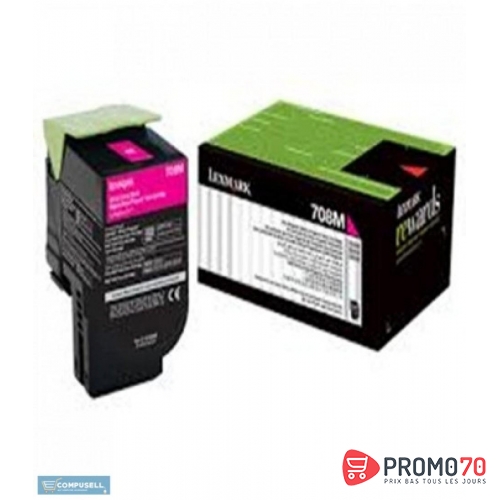 Lexmark 708m magenta return program toner cartridge