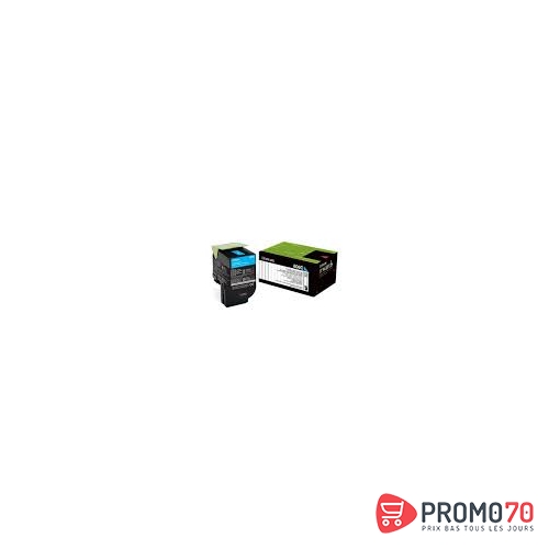 Lexmark 808c cyan return program toner cartridge