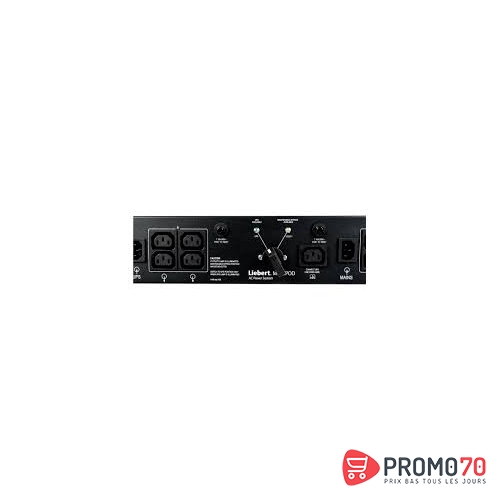 Liebert 2u micropod external maintenance bypass for ups up to 1.5kva, 19" rackmount