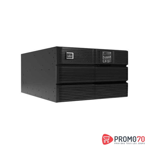 Liebert gxt3 10kva (9000w) rack & tower ups lna. a quantity of (2) battery modules (p/n gxt3-288rtbkit) must be ordered separately for each ups