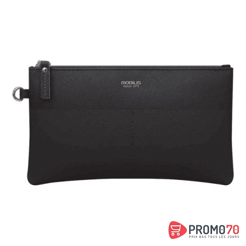 Mobilis origine pouch with micro usb to usb tassel black