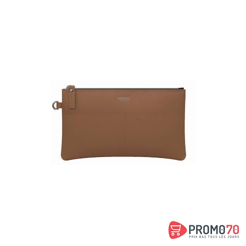 Mobilis origine pouch with micro usb to usb tassel tan