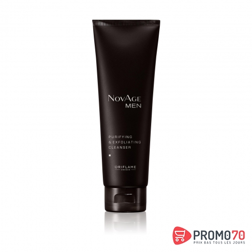 Nettoyant purifiant et exfoliant novage men