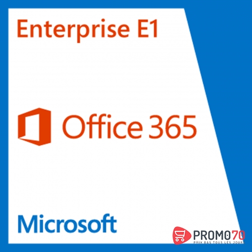 Office 365 enterprise e1 annual - office 365 (abonnement 1 an) csp 