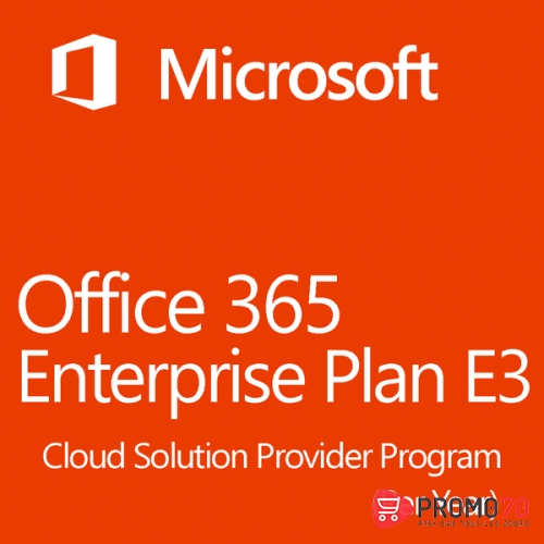 Office 365 enterprise e3 annual - office 365 (abonnement 1 an) csp