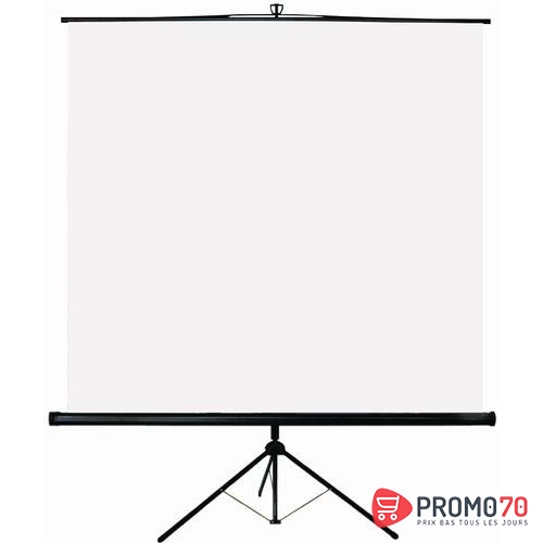 Oray ecran portable et trepied byron mat200 x 200 cm - blanc