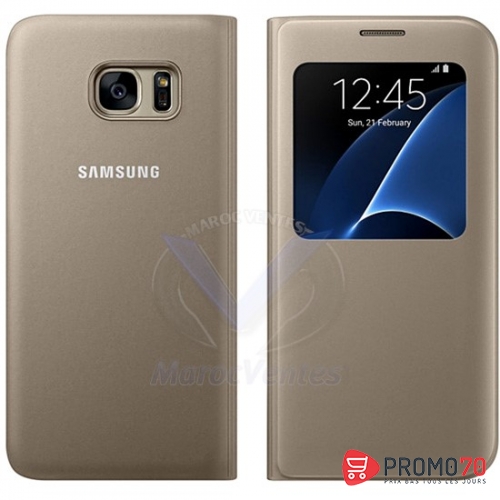 Samsung s view pour s7  edgegold