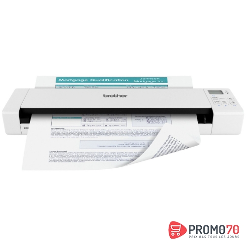 Scanner mobile à défilement a4 recto-verso et wifi